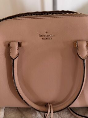 kate spade Blush Pink Saffiano Satchel